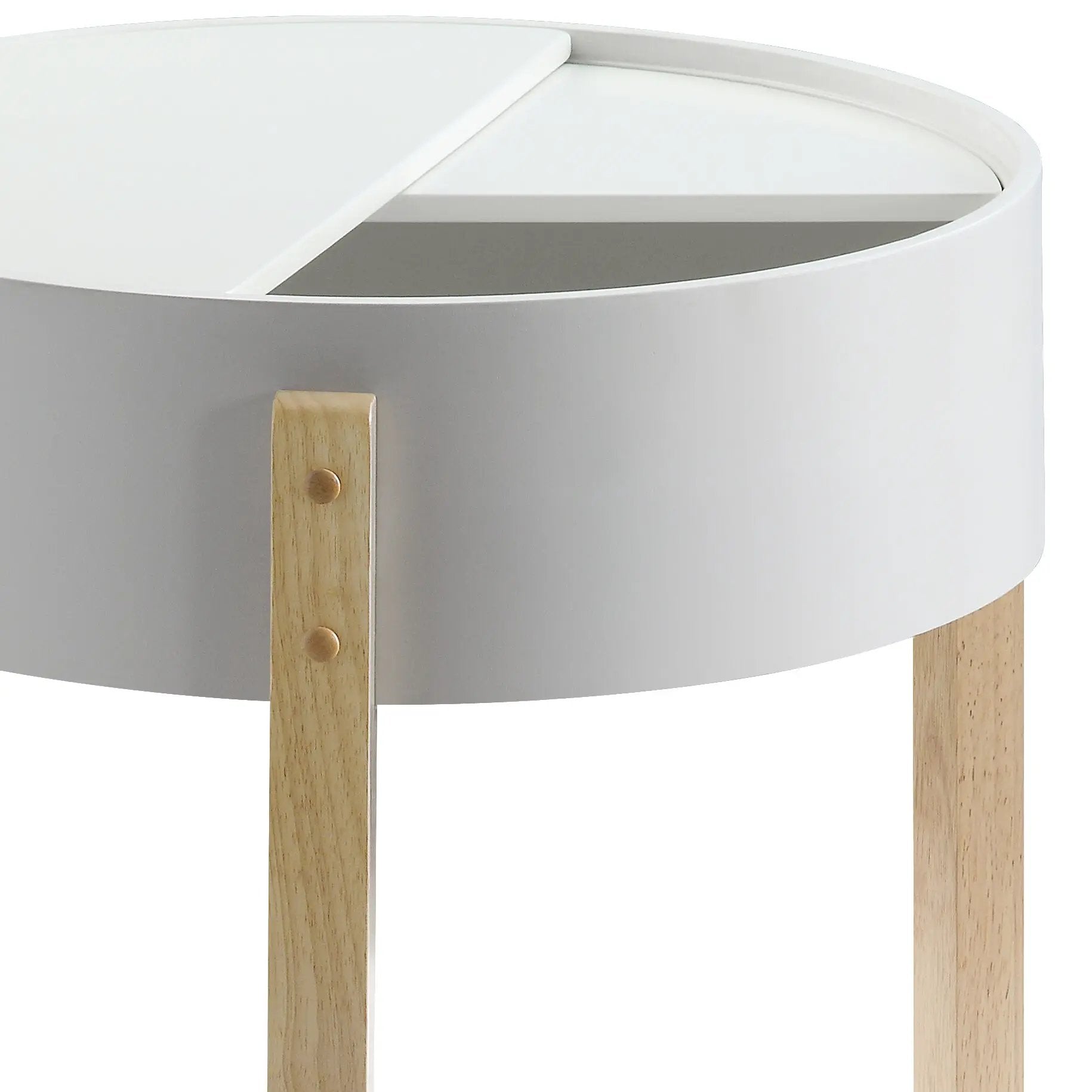 Bodfish Round End Table by HouseOfZazla