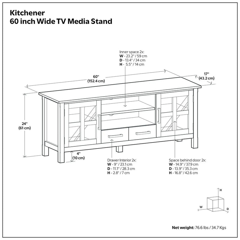 Kitchener - Handcrafted TV Media Stand by Unique Piece Furniture