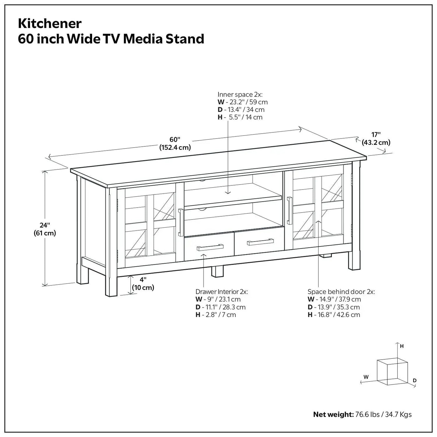 Kitchener - Handcrafted TV Media Stand by Unique Piece Furniture