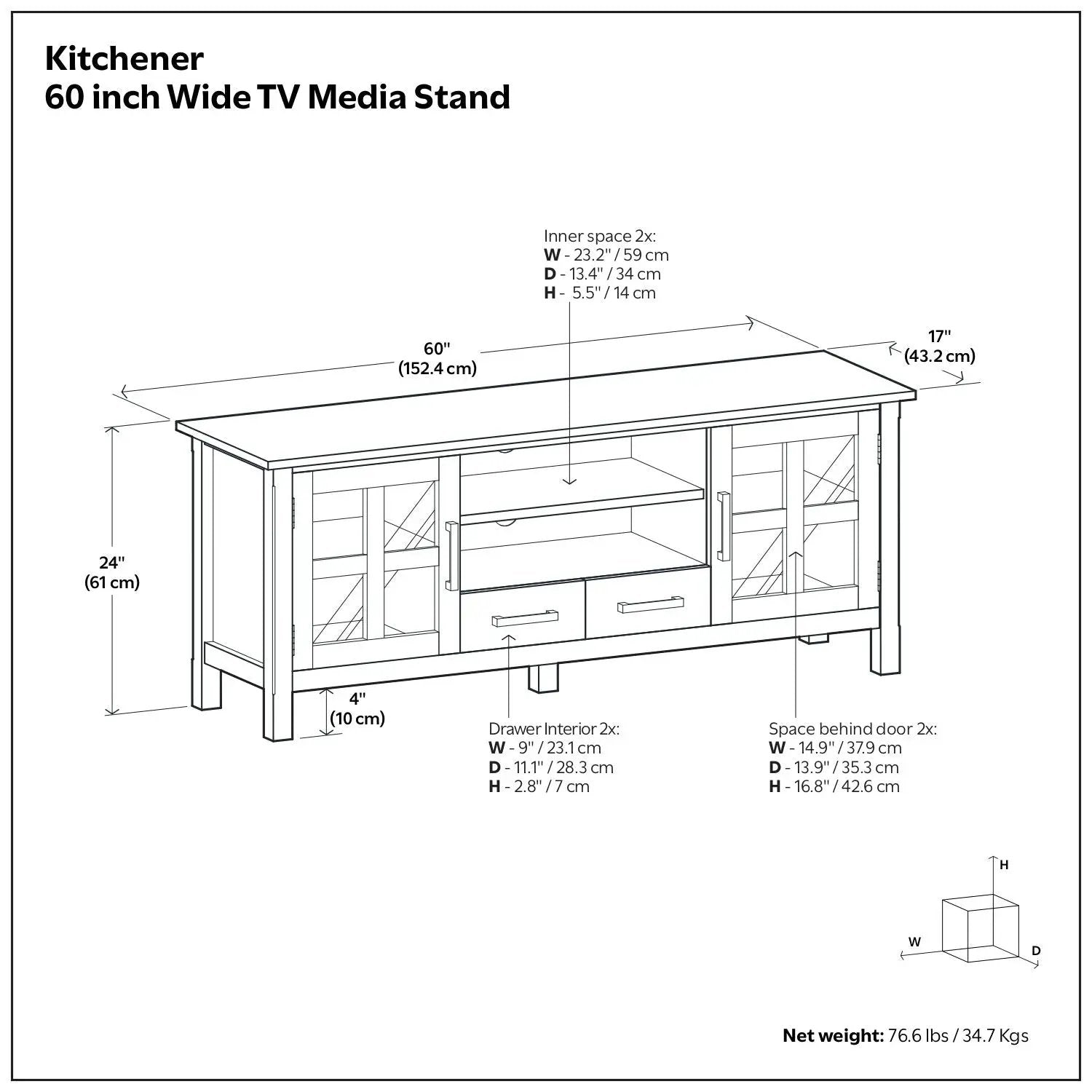 Kitchener - Handcrafted TV Media Stand by Unique Piece Furniture