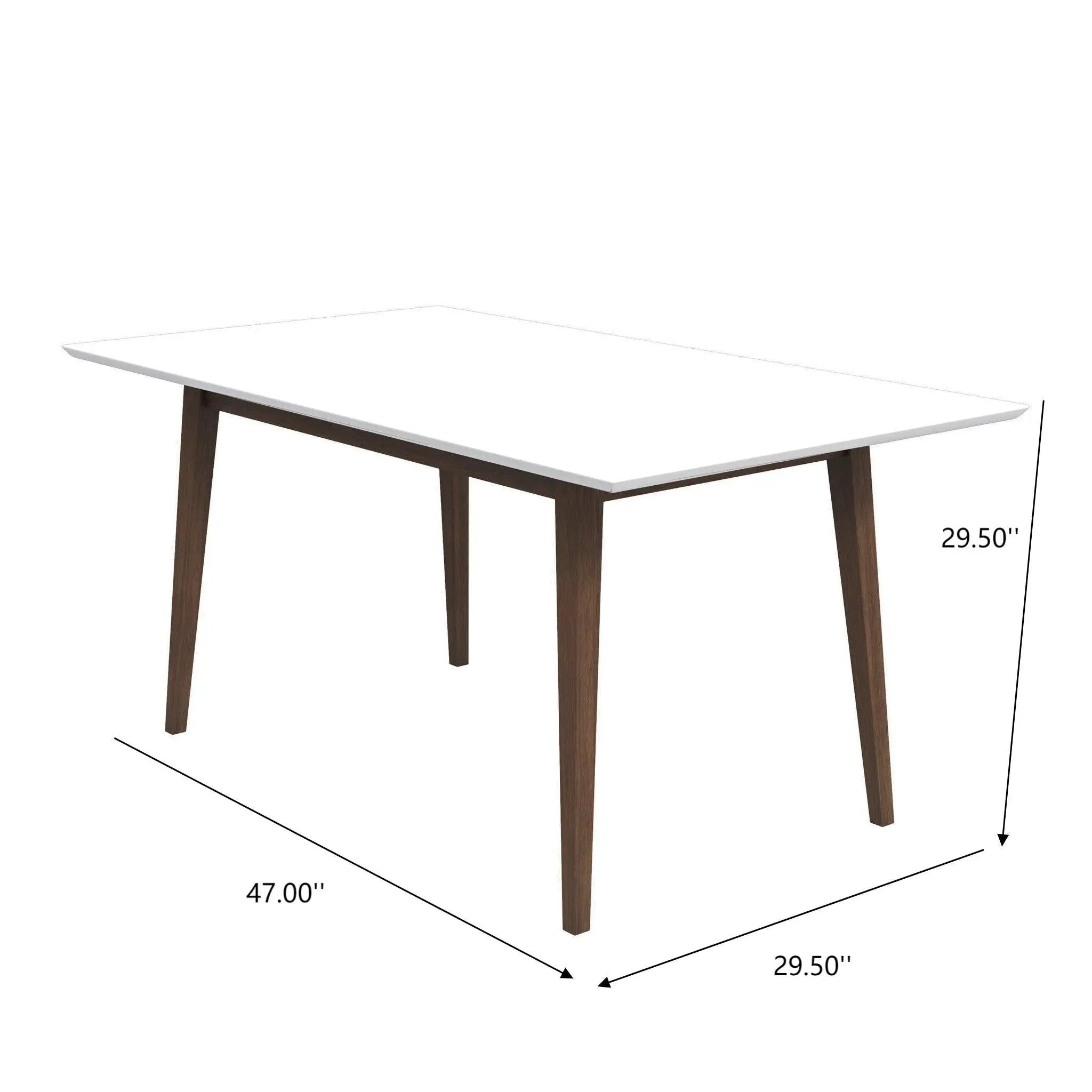 Levi - Modern Style Rectangular Dining Kitchen Table by Unique Piece Furniture