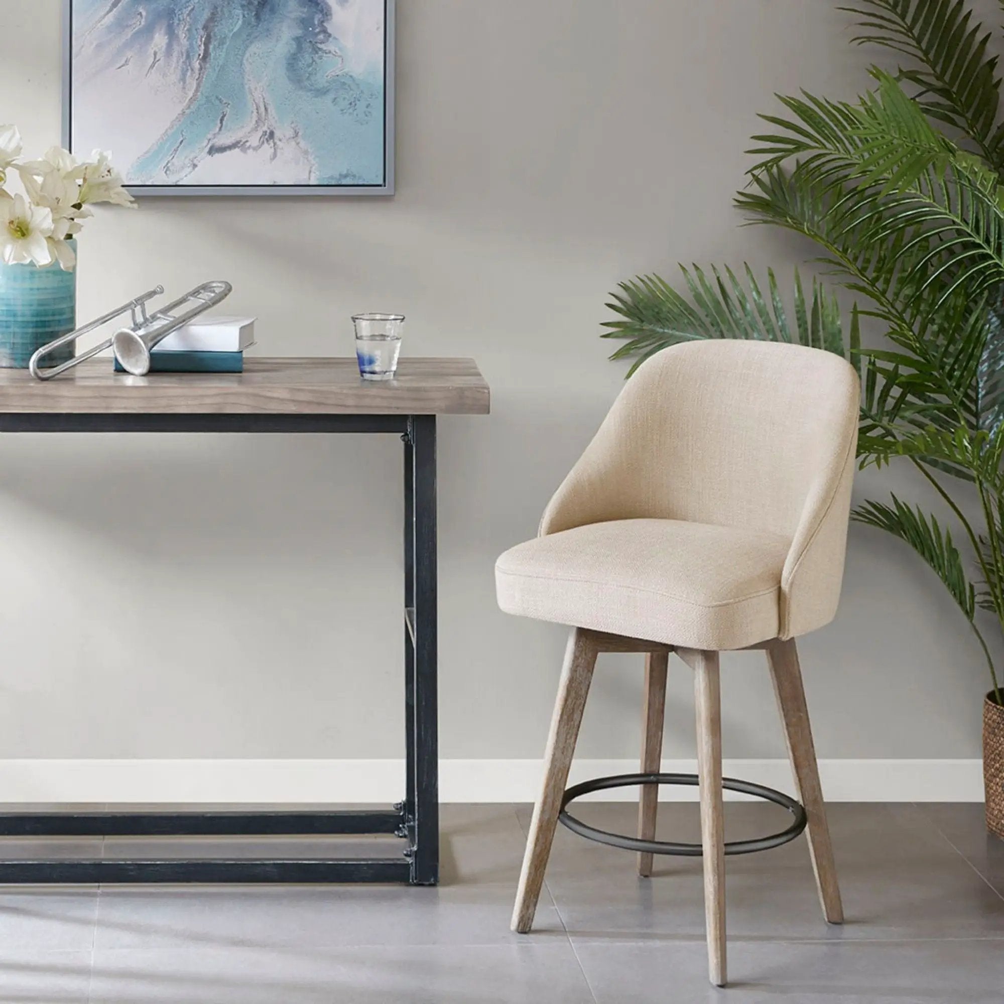 Counter Stool With Swivel Seat by Unique Piece Furniture