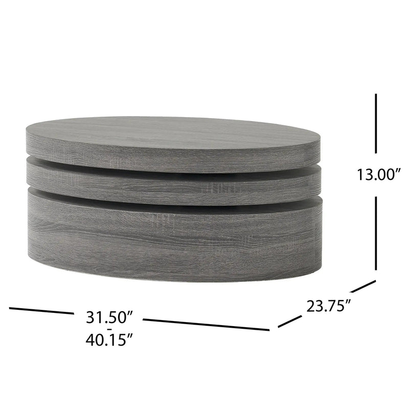 Modernesque Rotating Coffee Table by HouseOfZazla