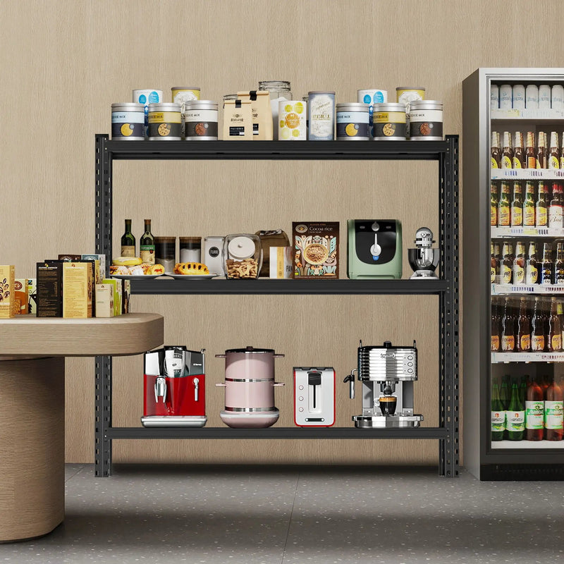 3 Tier Industrial Shelving Rack by HouseOfZazla