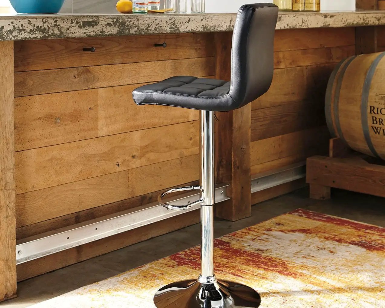 Bellatier - Adjustable Height Barstool (Set of 2) by Unique Piece Furniture