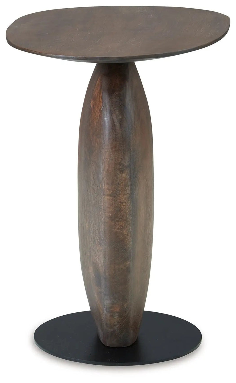 Cormmet - Accent Table - Brown / Black by Unique Piece Furniture
