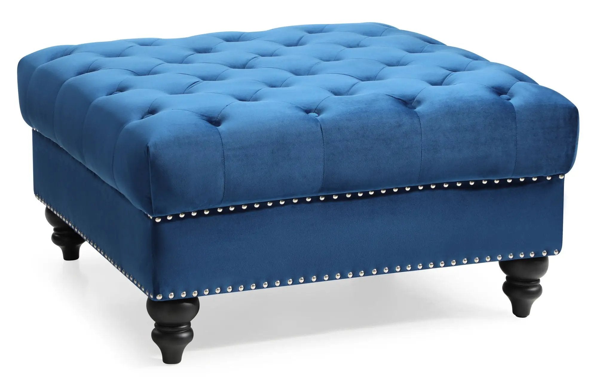 Soft Charming Traditional Ottoman by Unique Piece Furniture