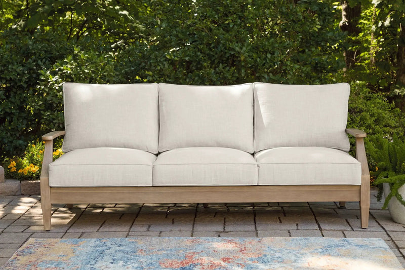 Carter Hall - Sofa With Cushion - Beige by Unique Piece Furniture