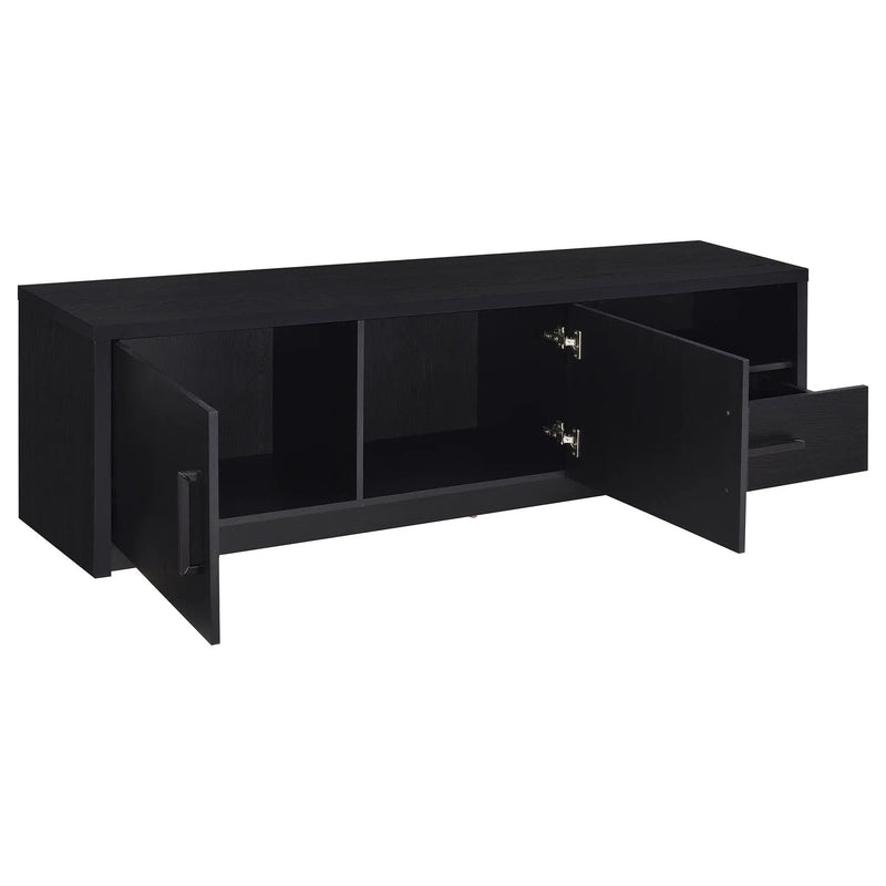 Murray 70-inch 2-door TV Stand Media Console Black by Unique Piece Furniture