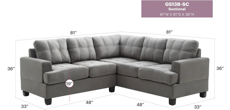 Sandridge - Sectional by Unique Piece Furniture