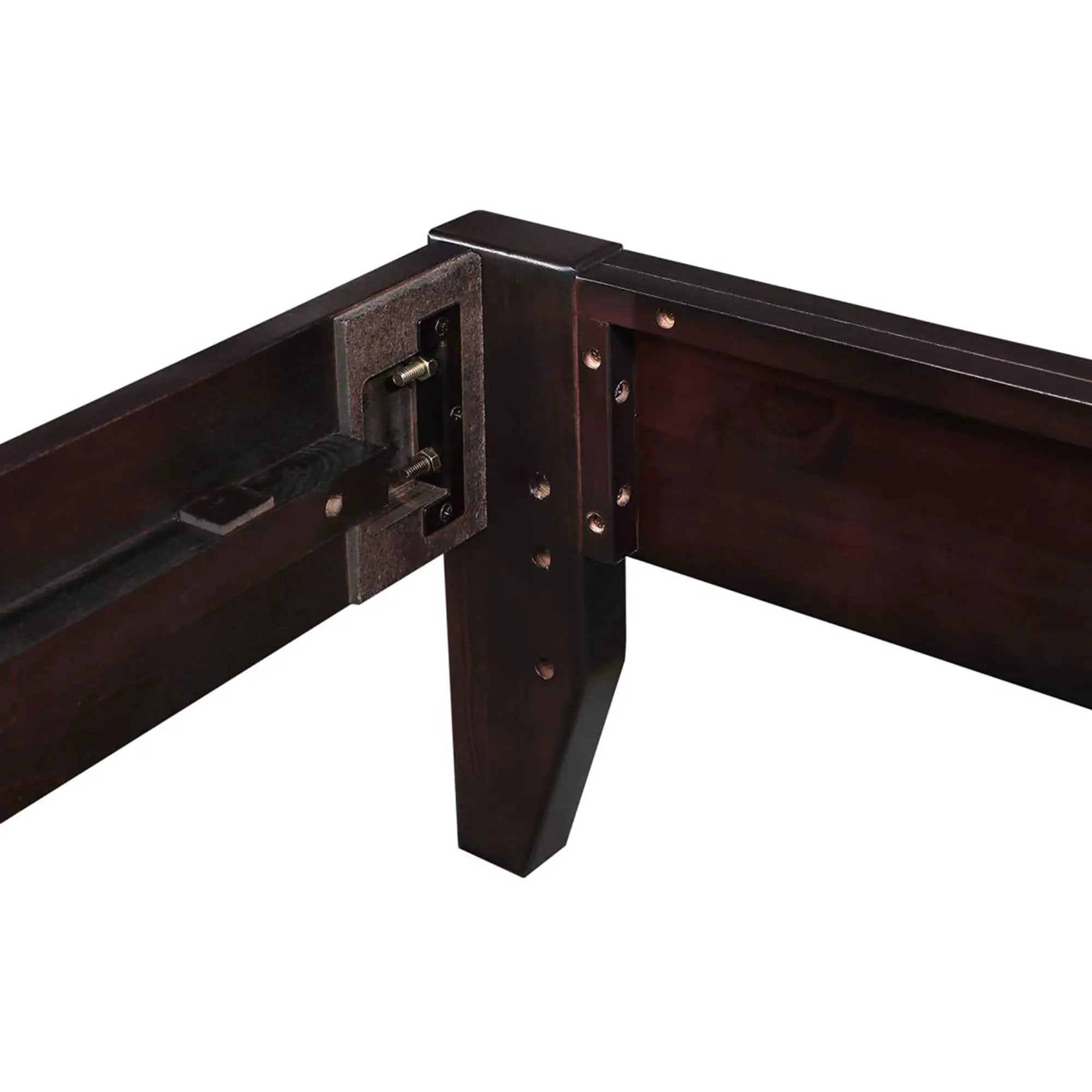 Platform Bed With Tapered Legs