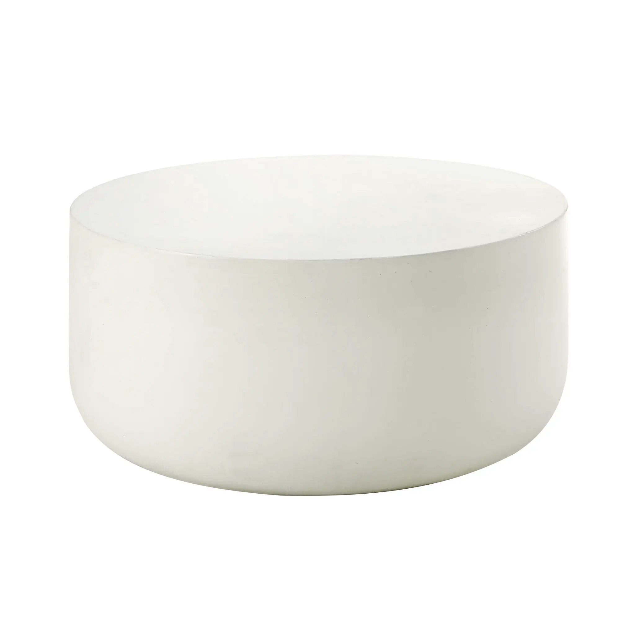 Dustan - Natural Coffee Table - White by HouseOfZazla