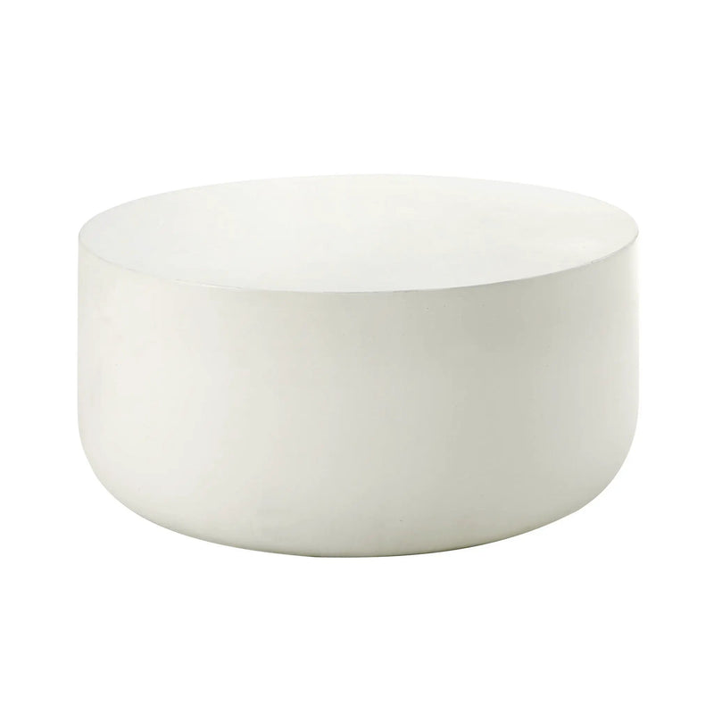 Dustan - Natural Coffee Table - White by HouseOfZazla