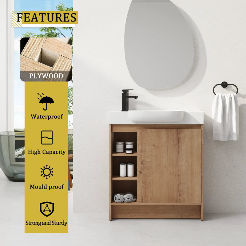 30'' Freestanding Bathroom Vanity by HouseOfZazla