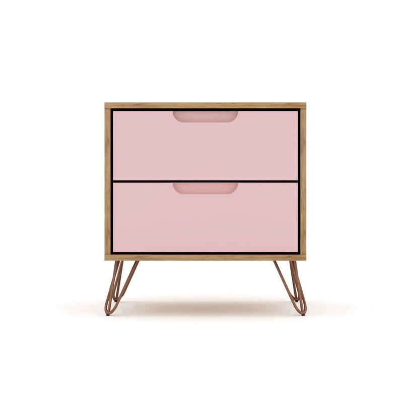 Rockefeller - 2 Drawer Nightstand
