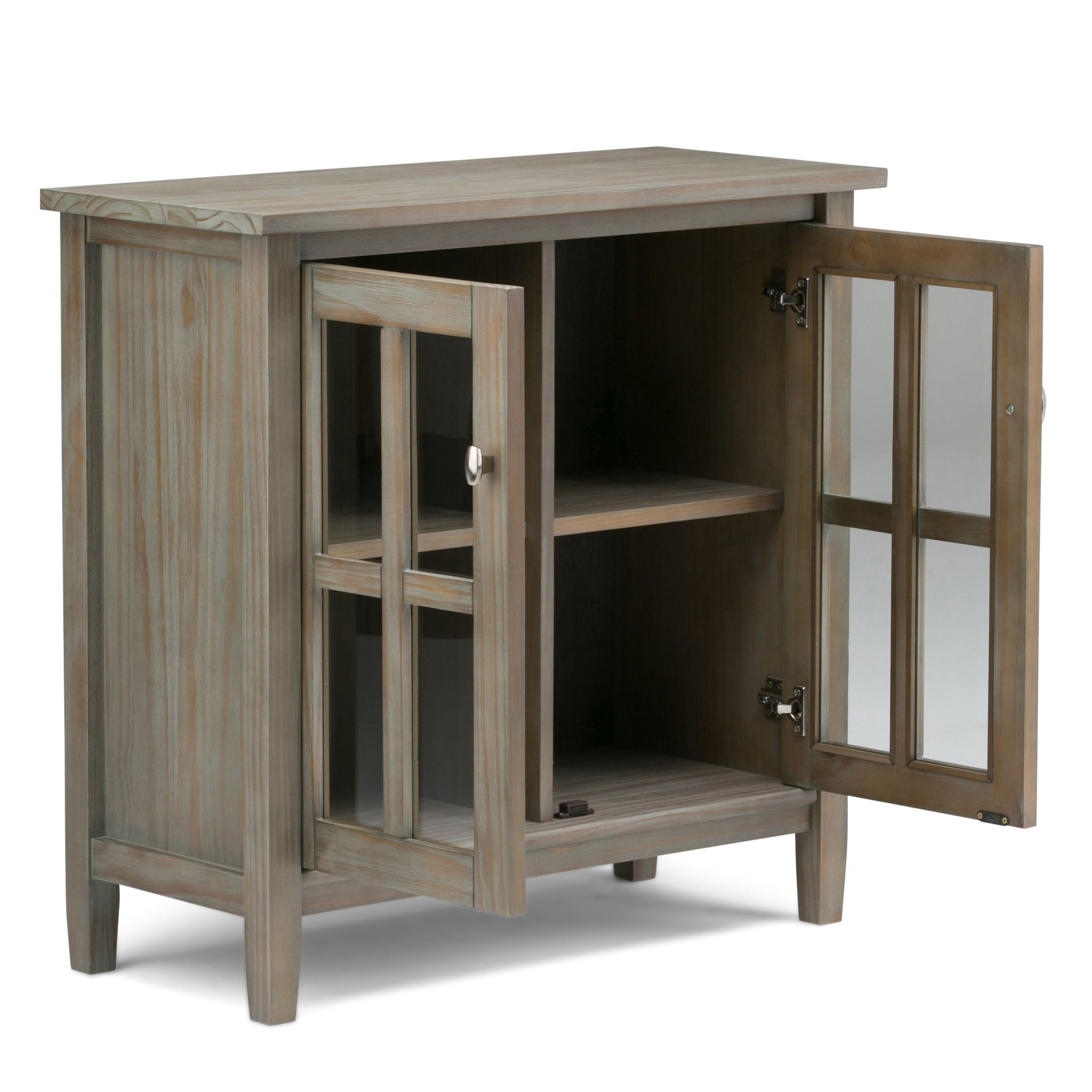 Warm Shaker - Handcrafted Low Storage Cabinet by HouseOfZazla