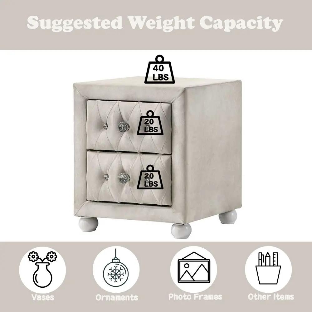 Reggie - Nightstand by Unique Piece Furniture