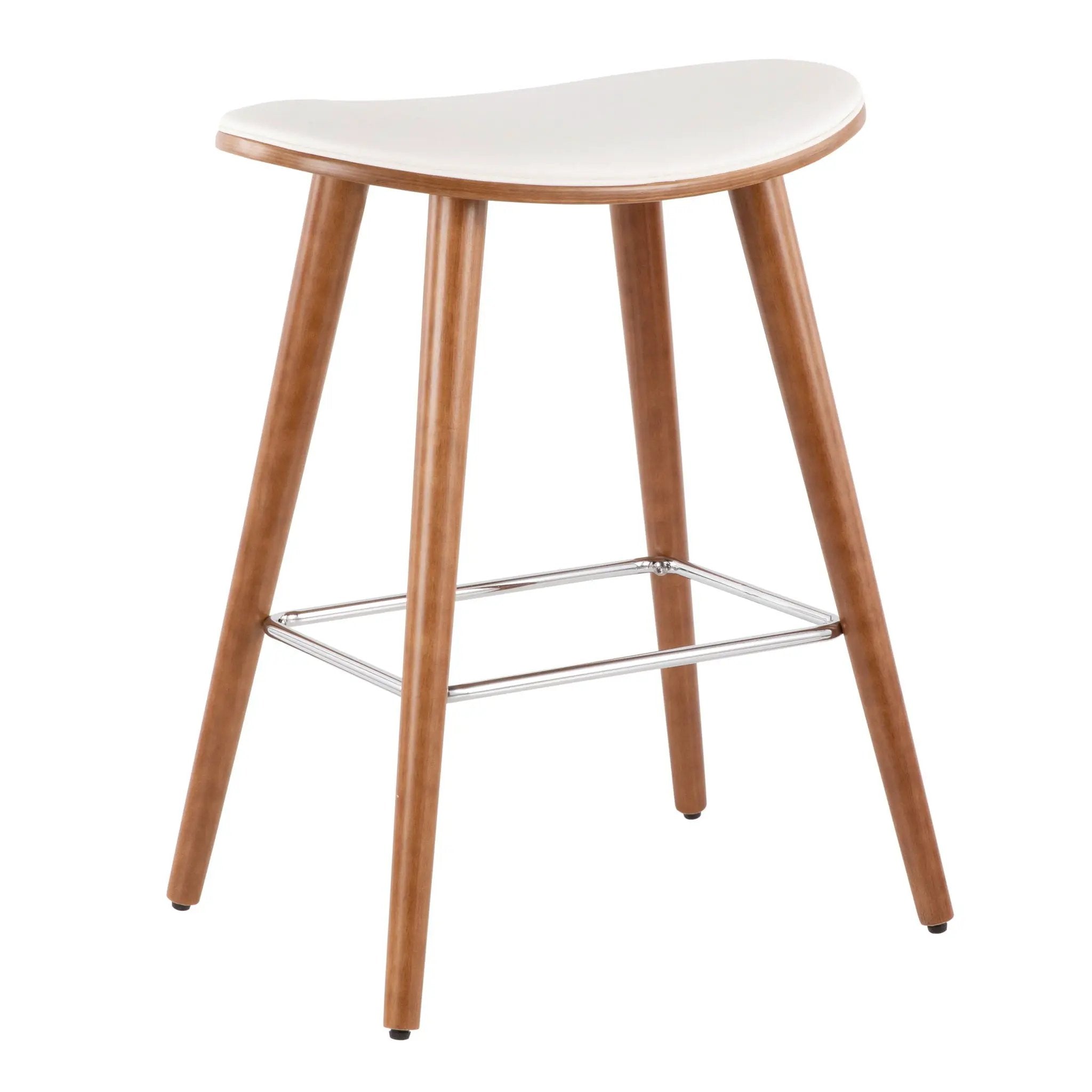 Saddle - Contemporary Counter Stool (Set of 2) by HouseOfZazla