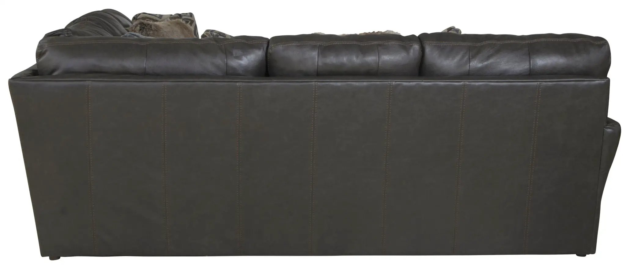 Denali - Italian Leather Match Sectional by Unique Piece Furniture