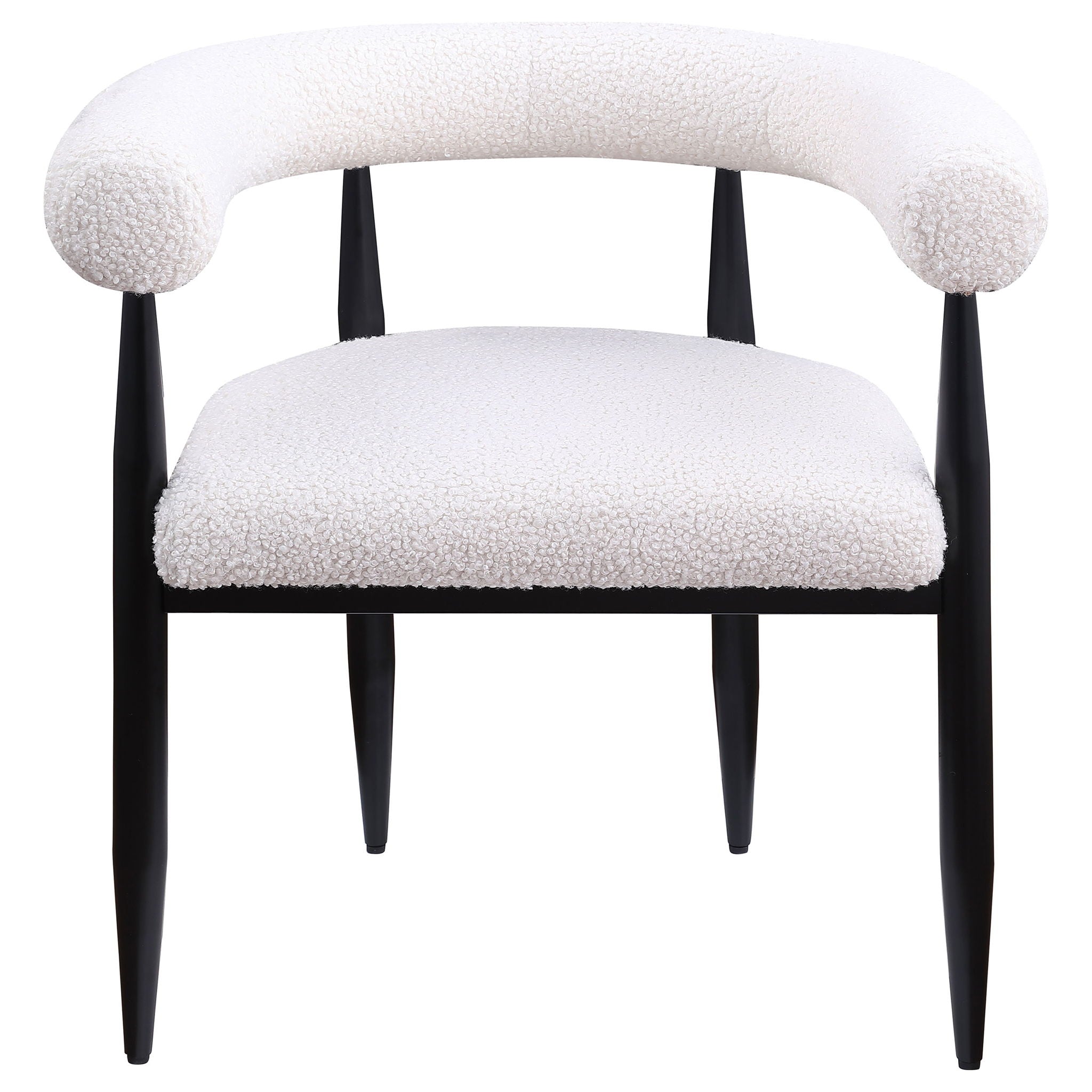 Dorgan - 5 Piece Round Dining Set - Black