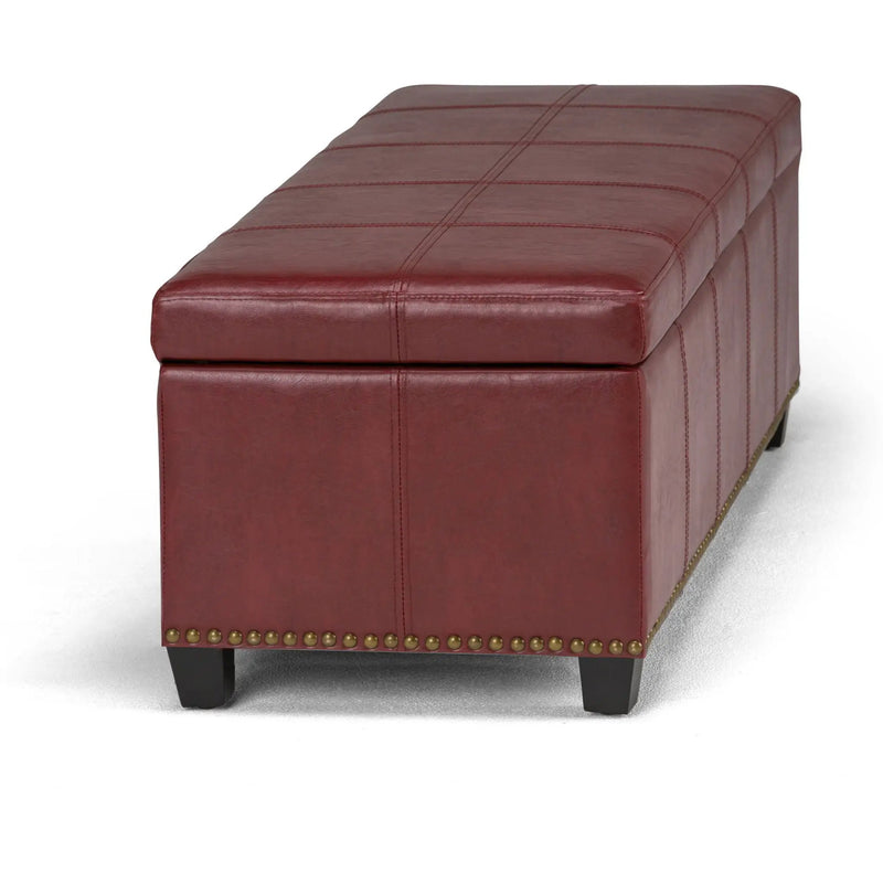 Kingsley - Upholstered Large Storage Ottoman by Unique Piece Furniture