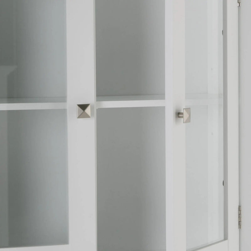 Acadian - Space Saver Cabinet - Pure White by Unique Piece Furniture