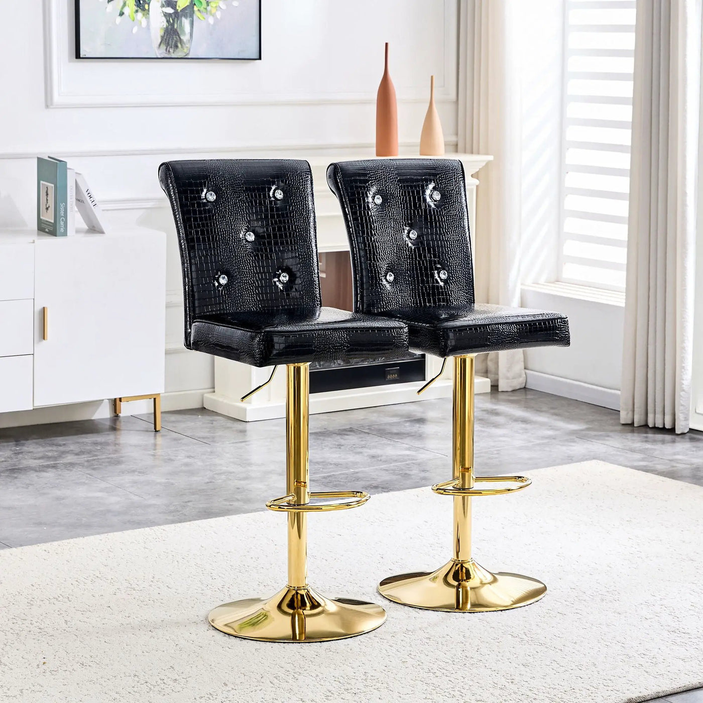 Lift Chairs, Dining Room Seating (Set of 2) by Unique Piece Furniture