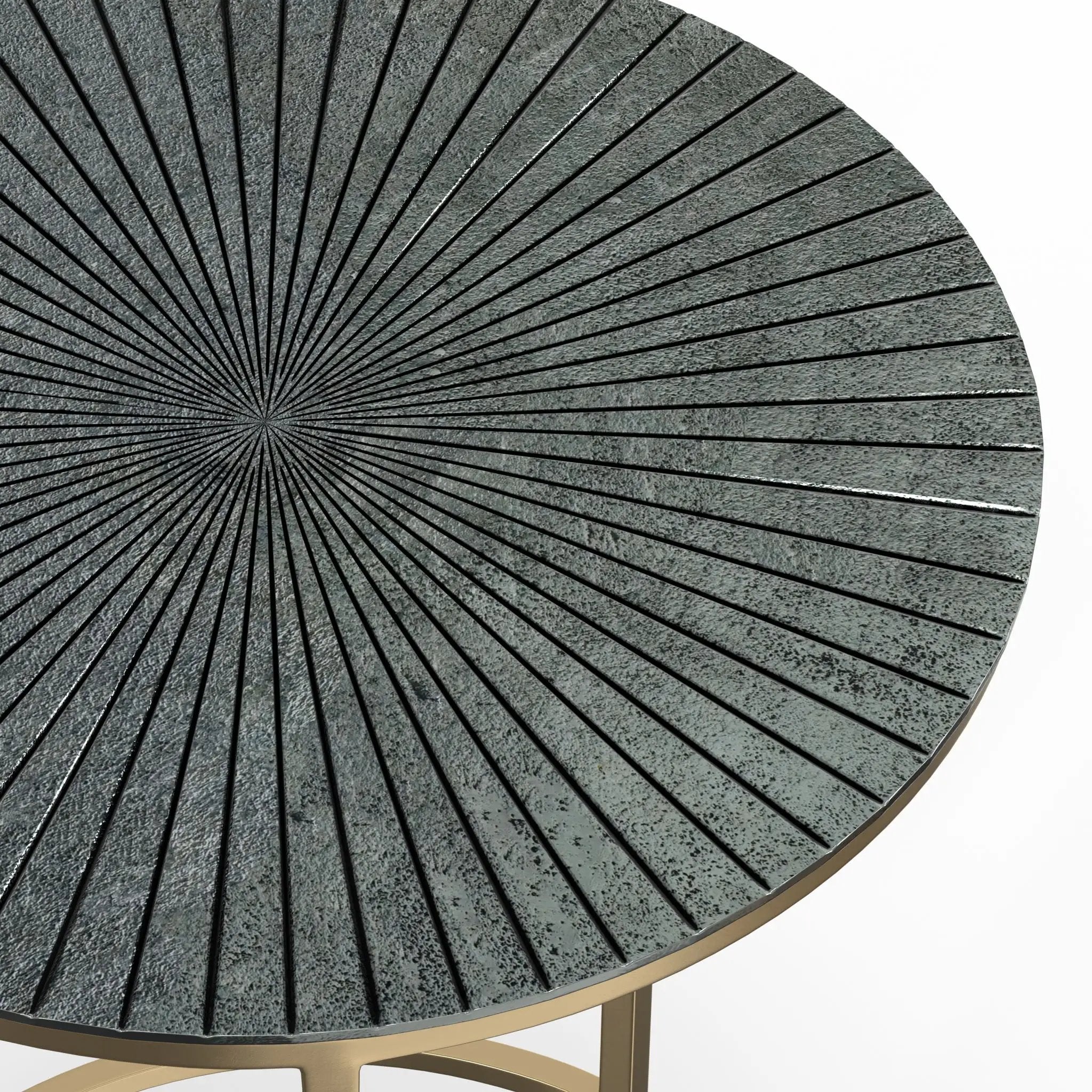 Drake - 2 Piece Nesting Table - Antique Nickel / Antique Copper by Unique Piece Furniture