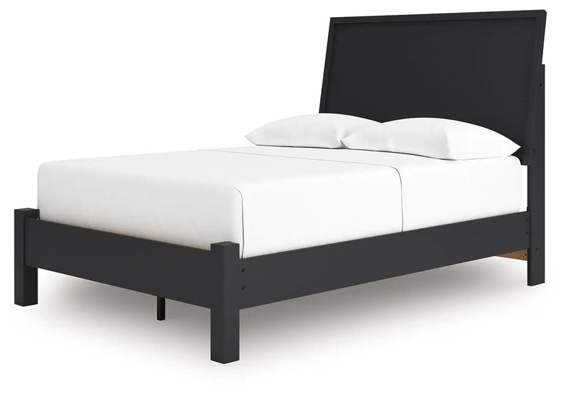 Danziar - Panel Bed With Low Footboard by Unique Piece Furniture