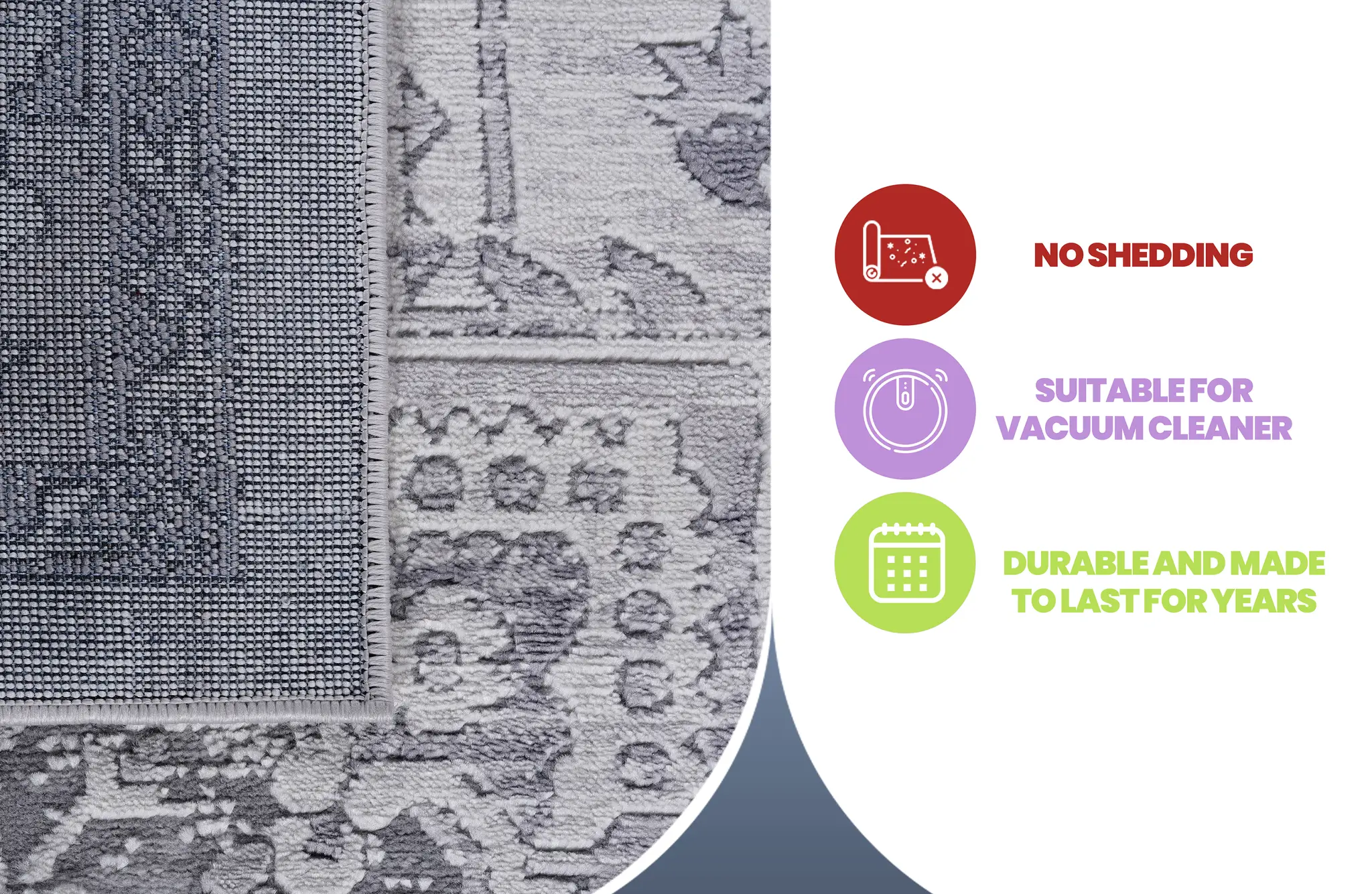 Marfi Collection 7.9x10 Area Rug by HouseOfZazla