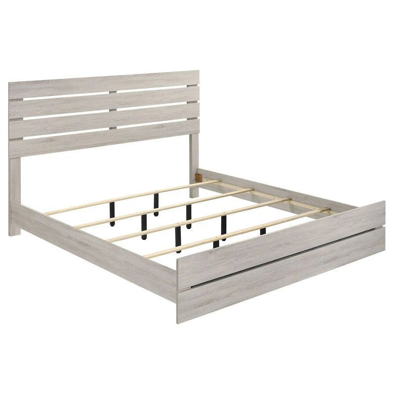 Brantford 5-piece Eastern King Bedroom Set Coastal White by Unique Piece Furniture