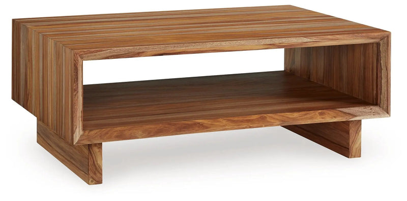 Dressonni - Rectangular Cocktail Table - Brown by Unique Piece Furniture