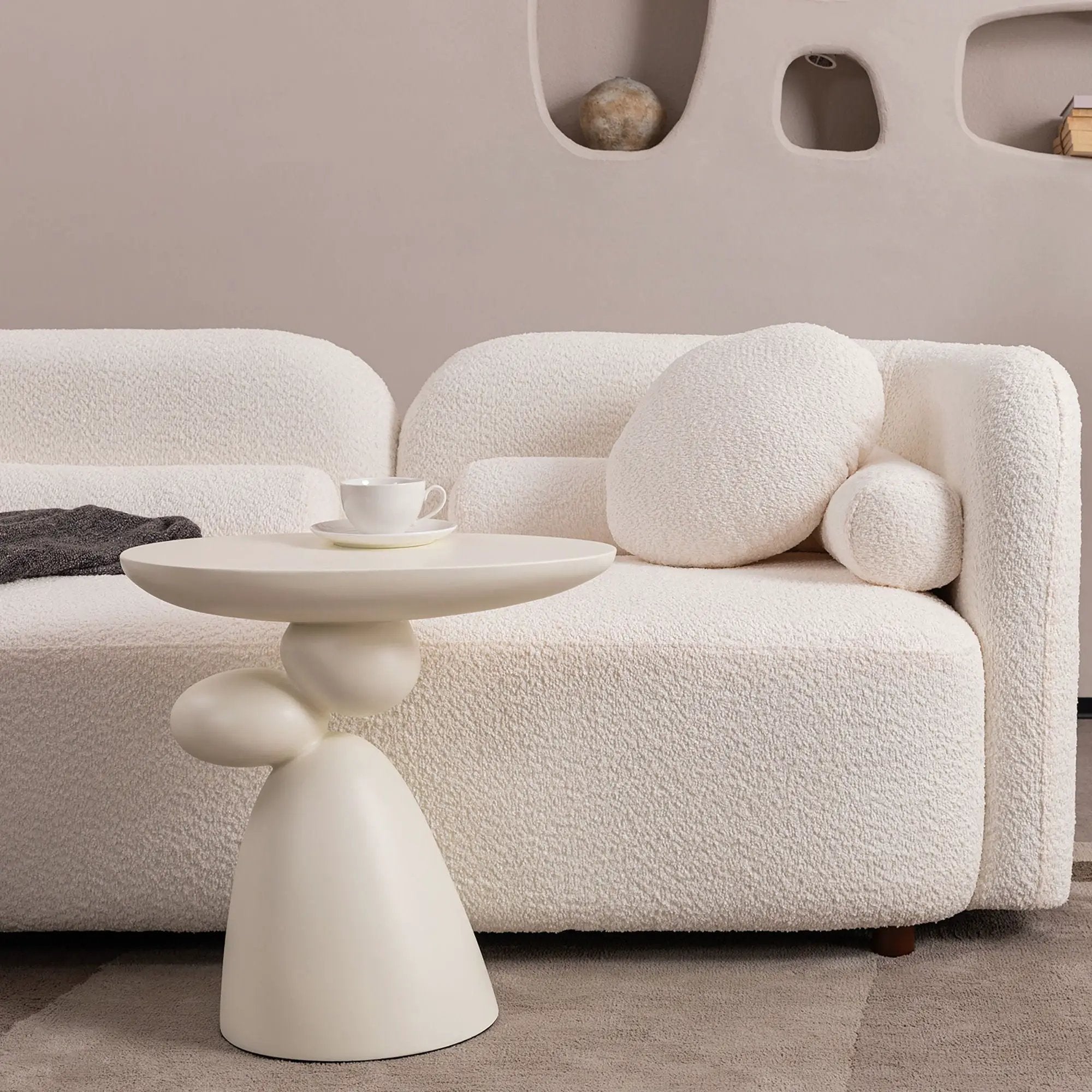 Lucky Stone Shaped Table by HouseOfZazla
