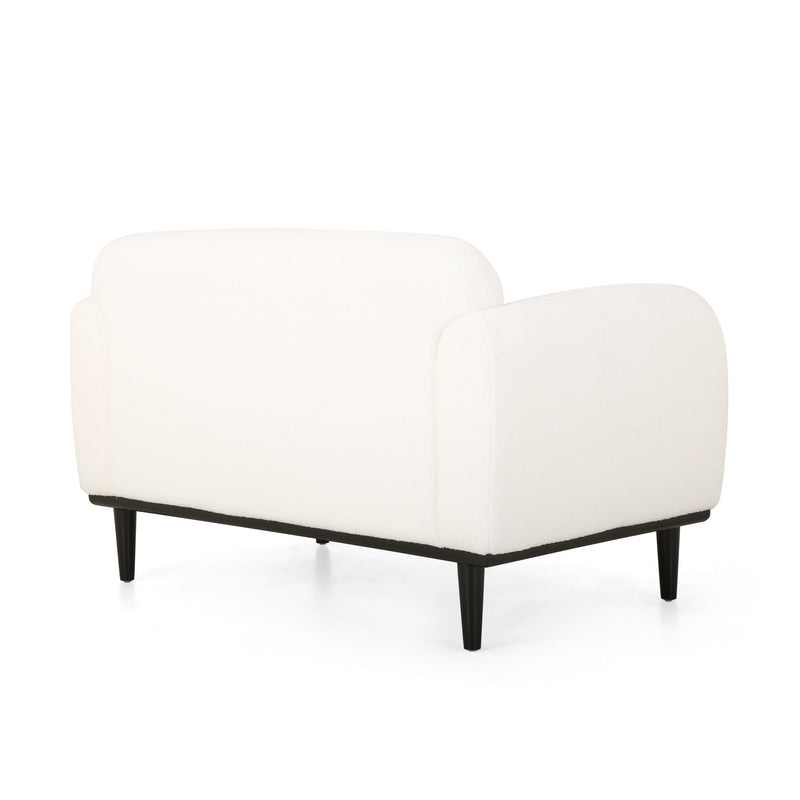 Bouclé Fabric Loveseat Sofa - 50 Inch by HouseOfZazla