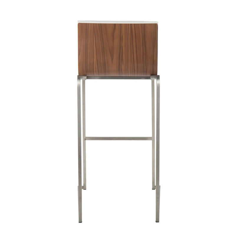Mason Mara - Contemporary Fixed Height Barstool (Set of 2) by Unique Piece Furniture