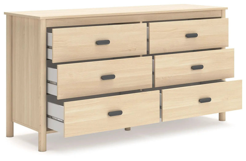 Cabinella - Six Drawer Dresser - Tan by Unique Piece Furniture