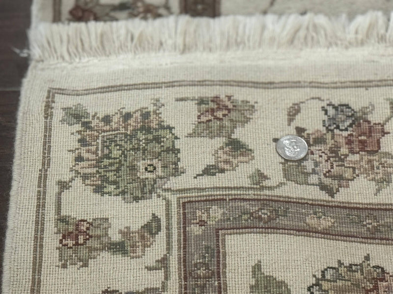 Pak Persian Runner Rug 2.6 x 8ft, Oriental Carpet for Hallway or Kitchen, Handmade, Wool and Silk Highlights by Jewel Rugs