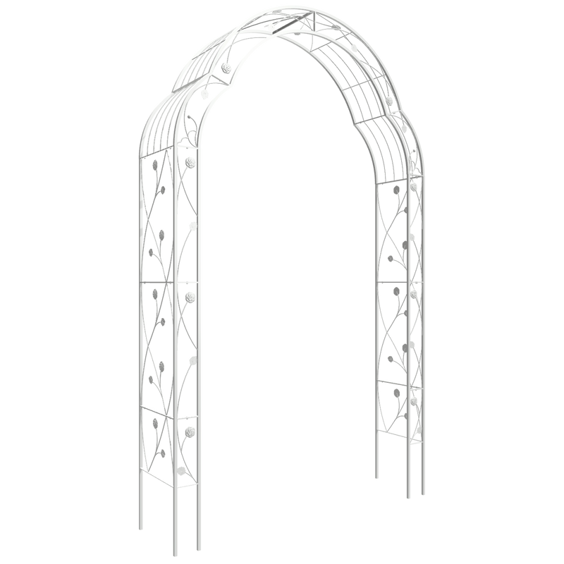 Metal Garden Arch by HouseOfZazla
