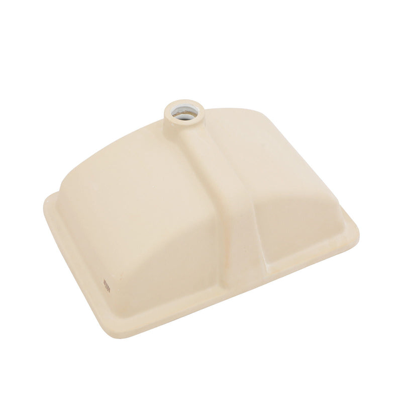 Modern Ceramic Undermount Bathroom Sink With Overflow, High Quality by HouseOfZazla