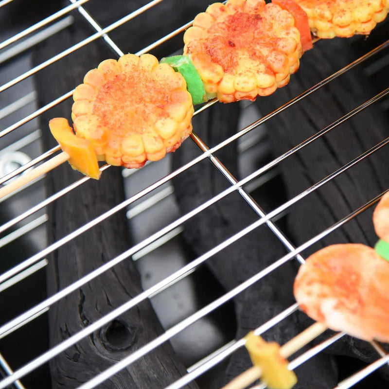 Outsunny 21' Portable Charcoal Grill with Wheels and Bottom Shelf by HouseOfZazla