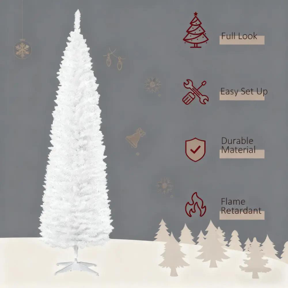 Slim Xmas Tree - Artificial Pencil Christmas Tree by HouseOfZazla
