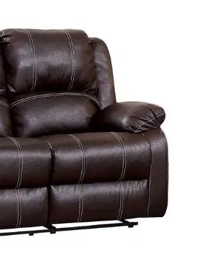 Zuriel Synthetic Recliner Loveseat by HouseOfZazla