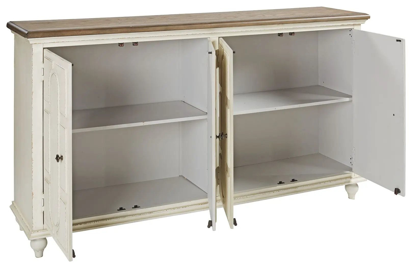Roranville - Accent Cabinet - Antique White by Unique Piece Furniture