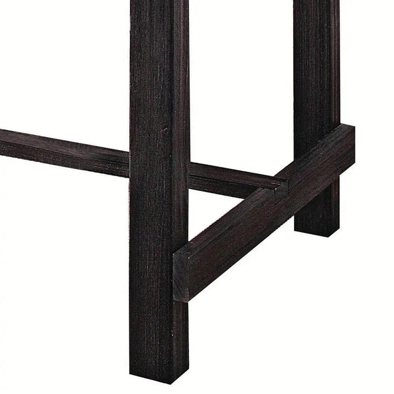 Yelena - Counter Height Table With Marble Top - Marble Top & Weathered Espresso by Unique Piece Furniture