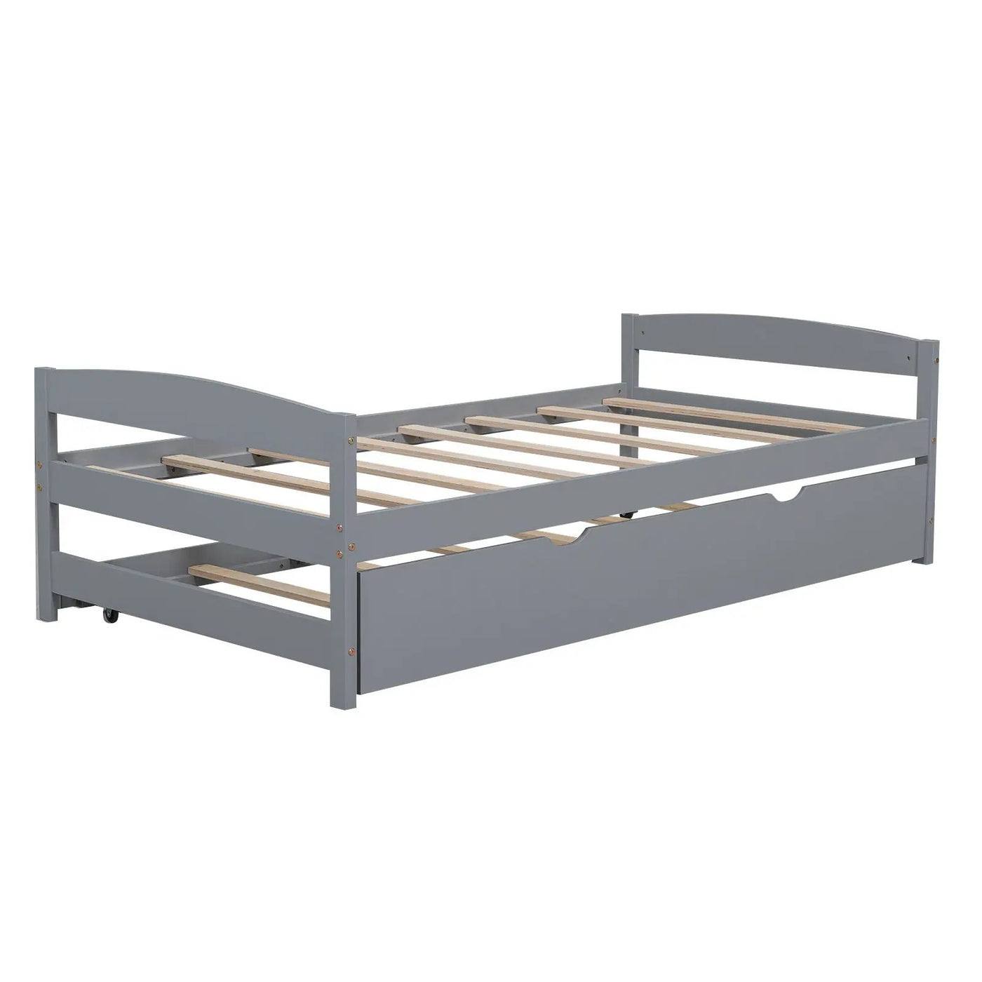 Platform Bed With Trundle by HouseOfZazla