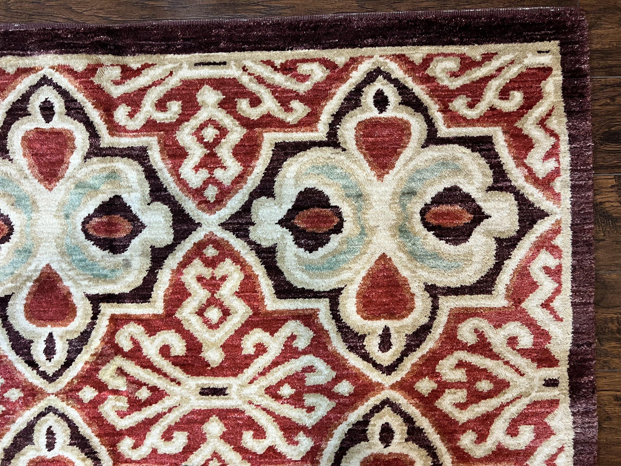 Portuguese Rug 9x12, Vintage Carpet, Handmade Wool Rug by Jewel Rugs