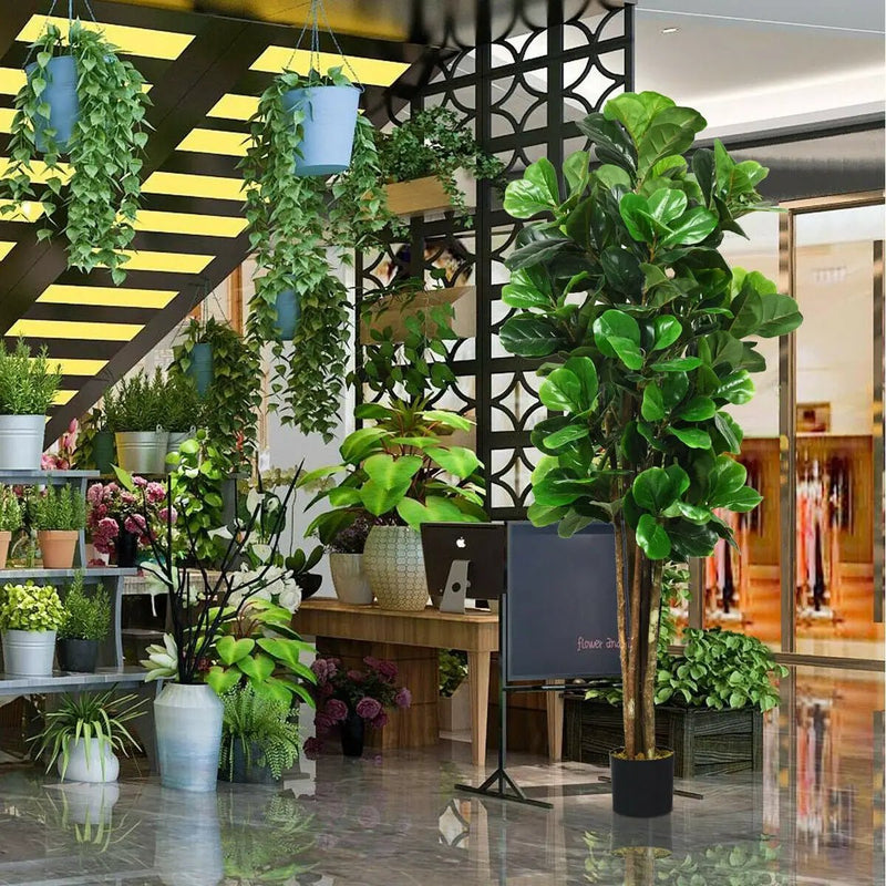 6-Feet Artificial Indoor-Outdoor Home Decorative Planter by DirectDeals