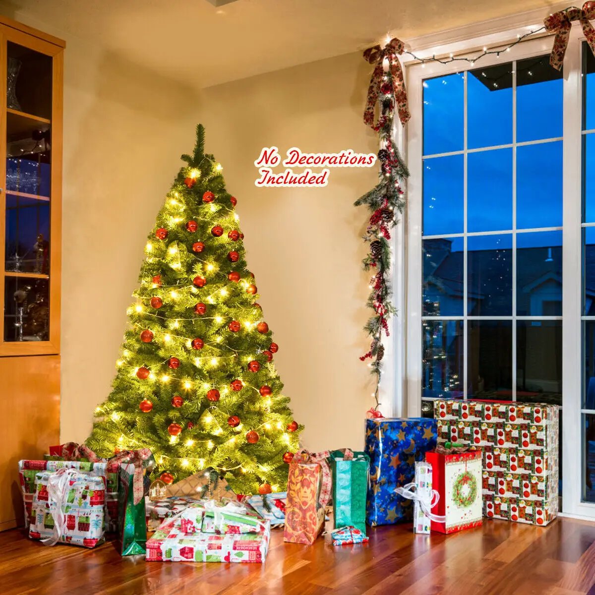PVC Artificial Christmas Tree Premium Hinged, photo 18 of 24