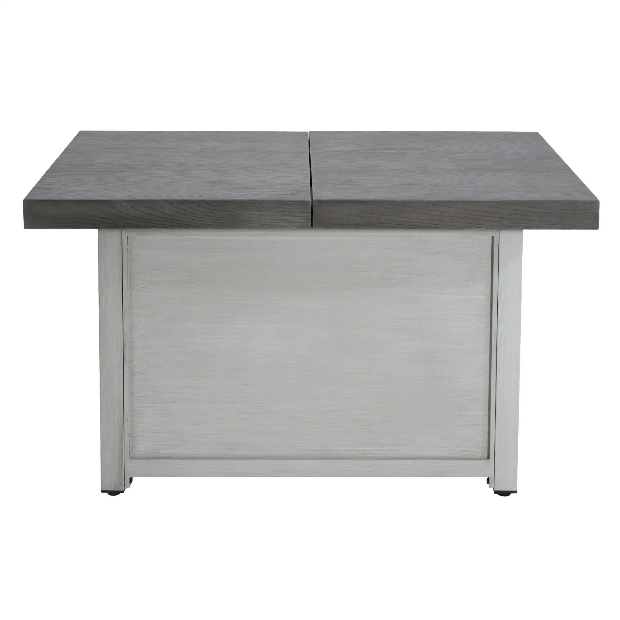 Extendable Rectangle Aluminum Alloy Fire Pit Table, 50,000 BTU by HouseOfZazla