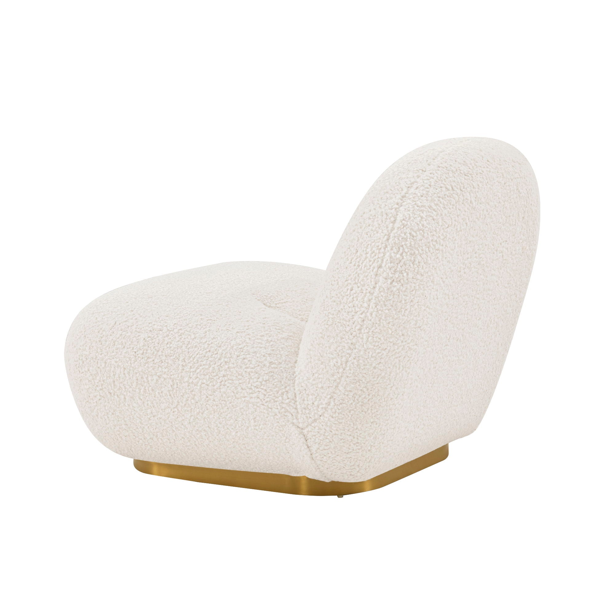 Edina - Lounge Accent Chair - White by HouseOfZazla